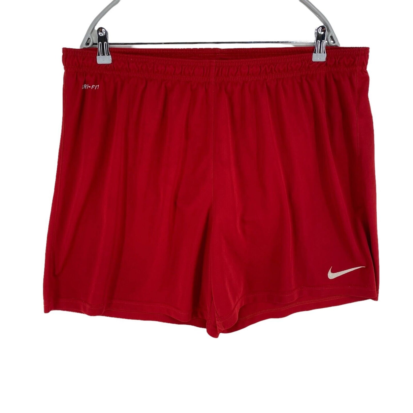 NIKE DRI-FIT Rote Activewear-Shorts, Größe XXL 2XL