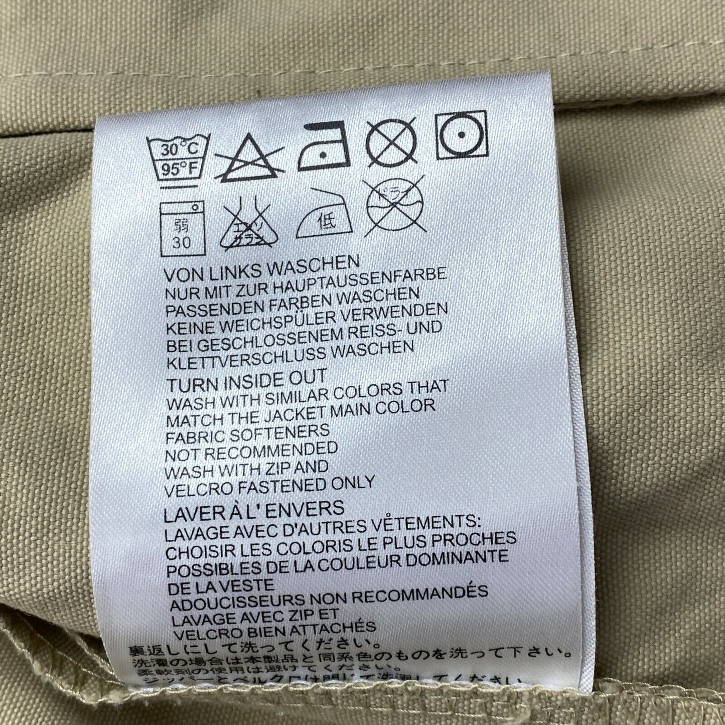 Jack Wolfskin Beige Jacket Size M