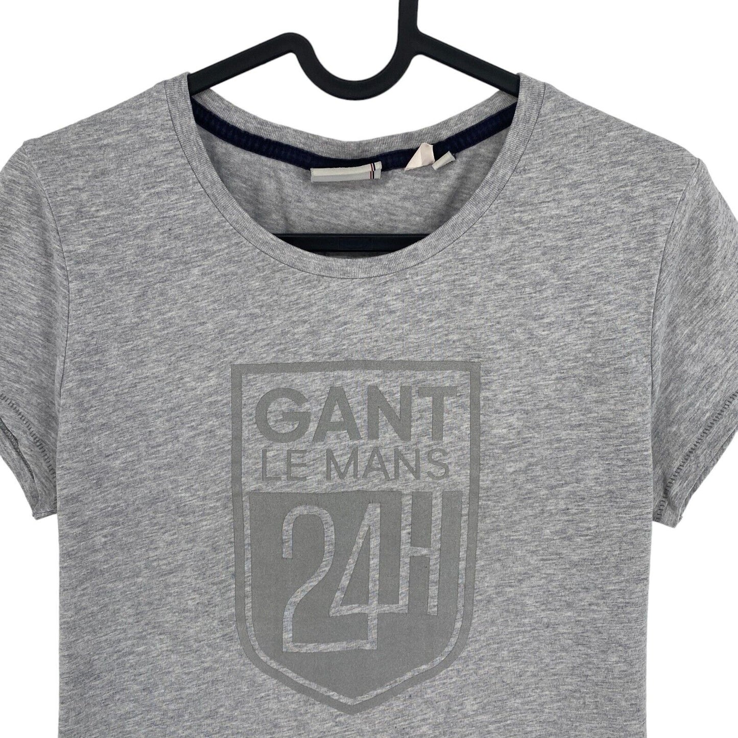 GANT x LE MANS Grey Crew Neck T Shirt Size S