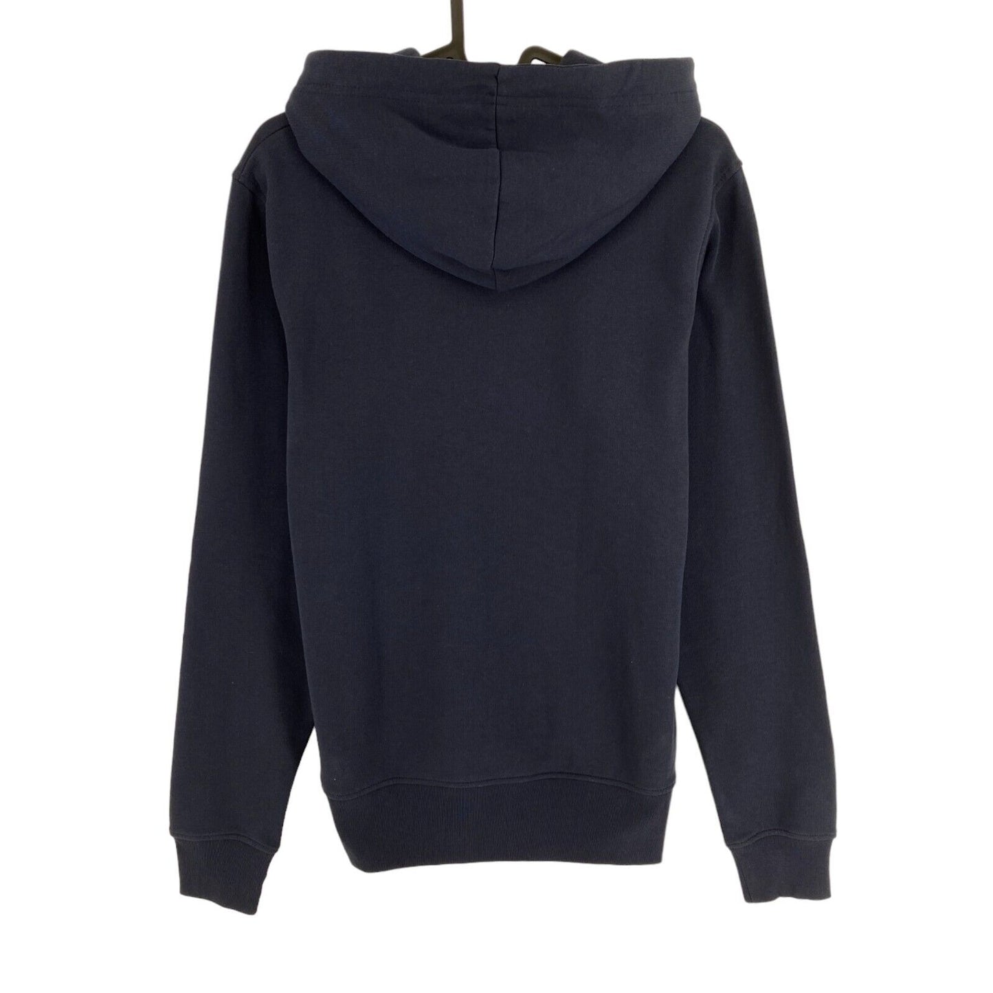 GANT Marineblauer Kapuzenpullover mit Logo, Größe S