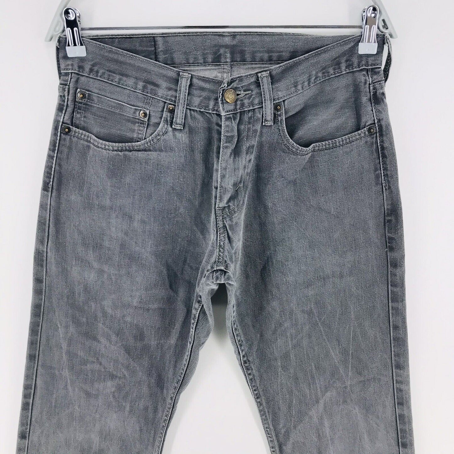 Levi‘s 514 Grey Slim Straight Fit Jeans Size W31 L32