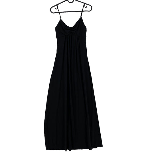 Pimkie Black Sleeveless Round Neck Tank Maxi Dress Size S