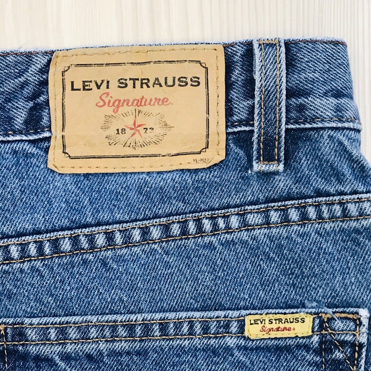 Levi Strauss Signature Blue Relaxed Straight Fit Jeans Size W36 L32