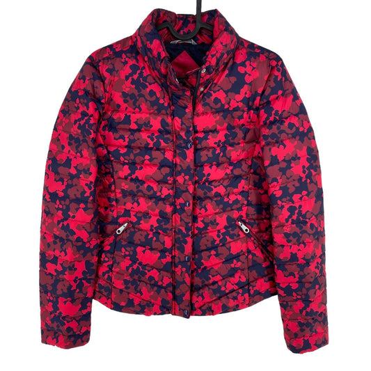 GANT Pink Floral Light Down Coat Jacket Size XS