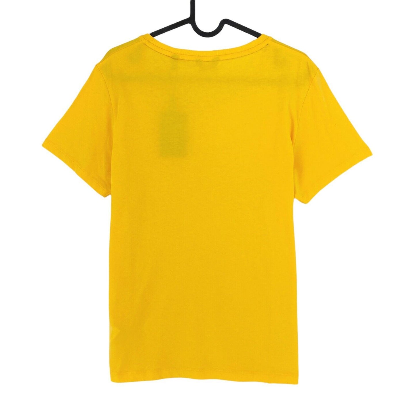 GANT Yellow Logo Crew Neck T Shirt Size L