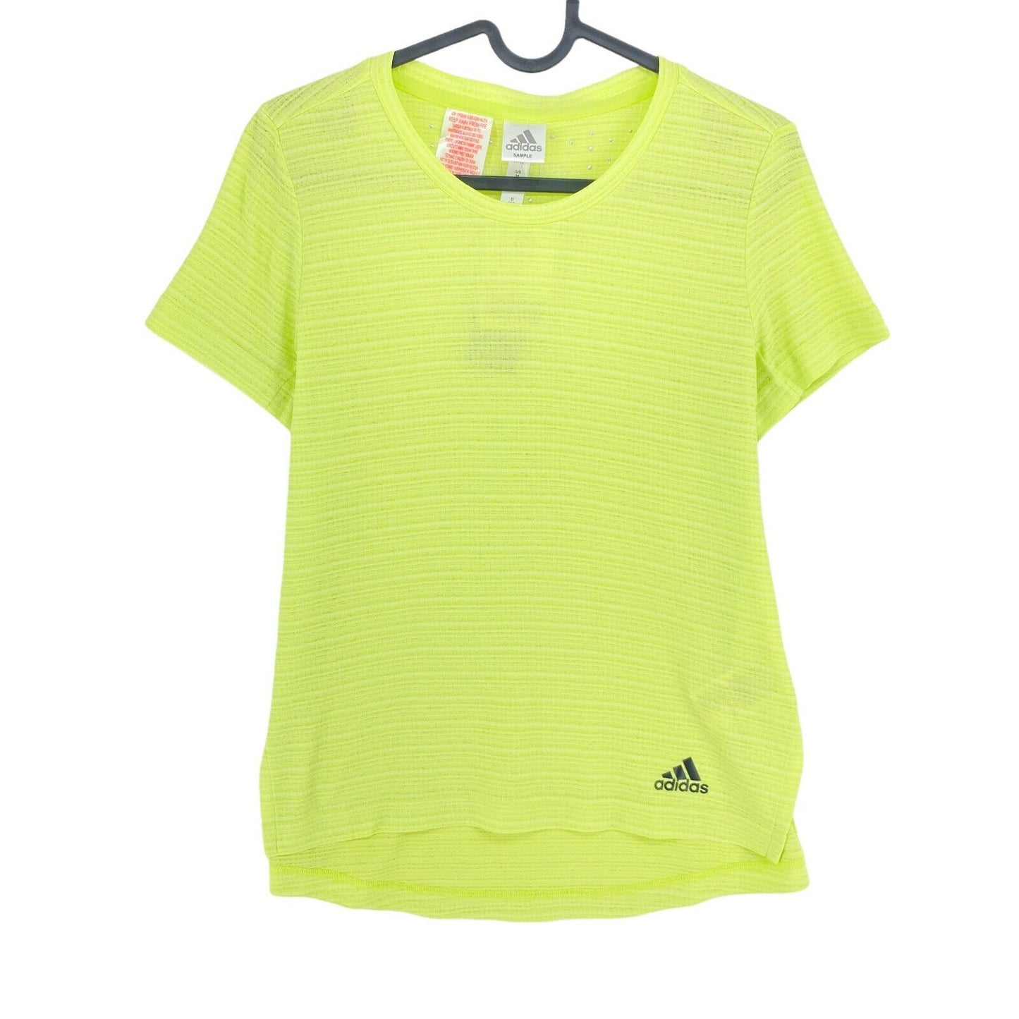 Adidas Climachill Light Green Crew Neck T Shirt Size 11 - 12 Years