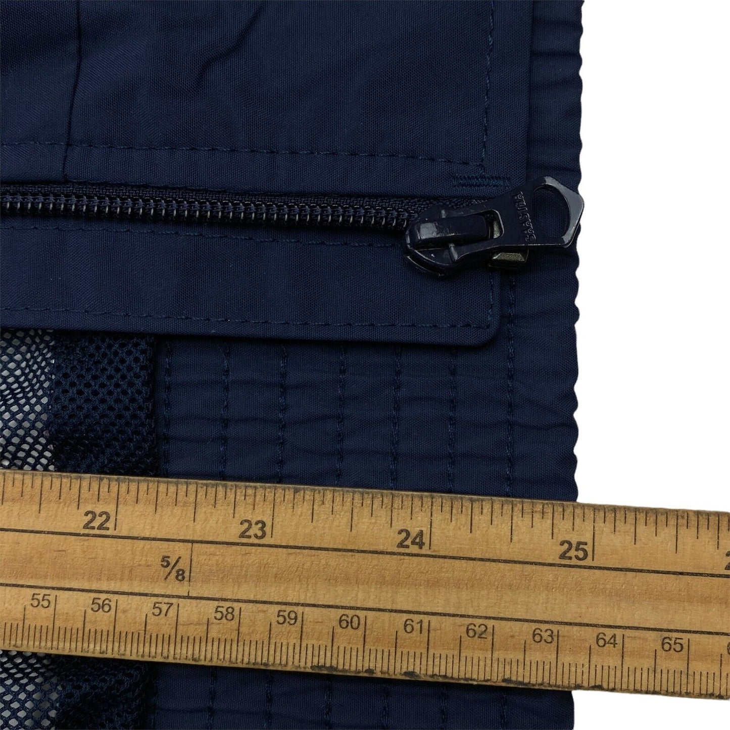 Gaastra Veste à capuche imperméable coupe-vent bleu marine Taille 170-176 cm