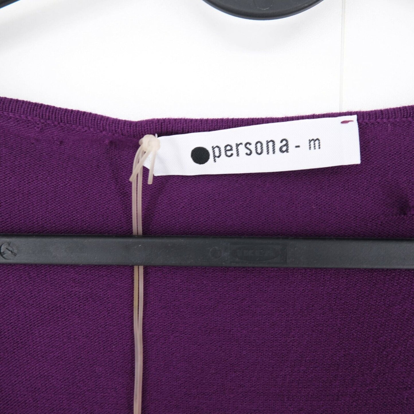 Persona Purple Scoop Neck Pullover Jumper Sweater Pullover Size M