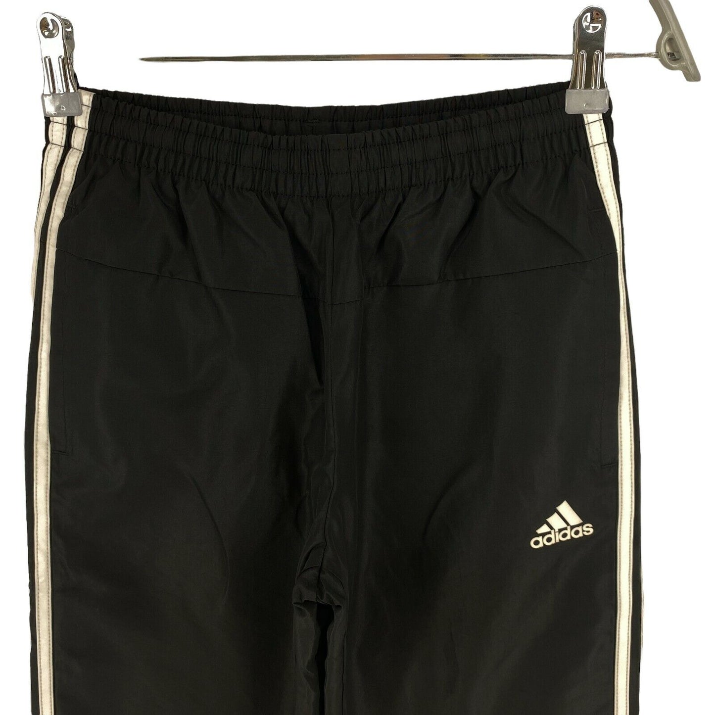 Adidas Climalite Boys Black Sweat Pants Trousers Size 11 - 12 Years