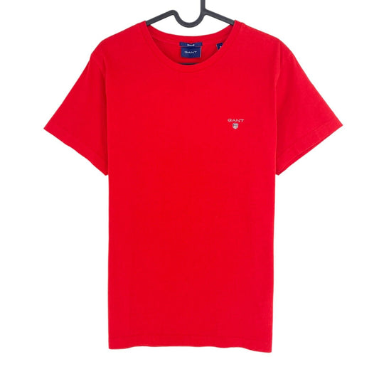 GANT T-shirt à col rond coupe régulière rouge original taille S