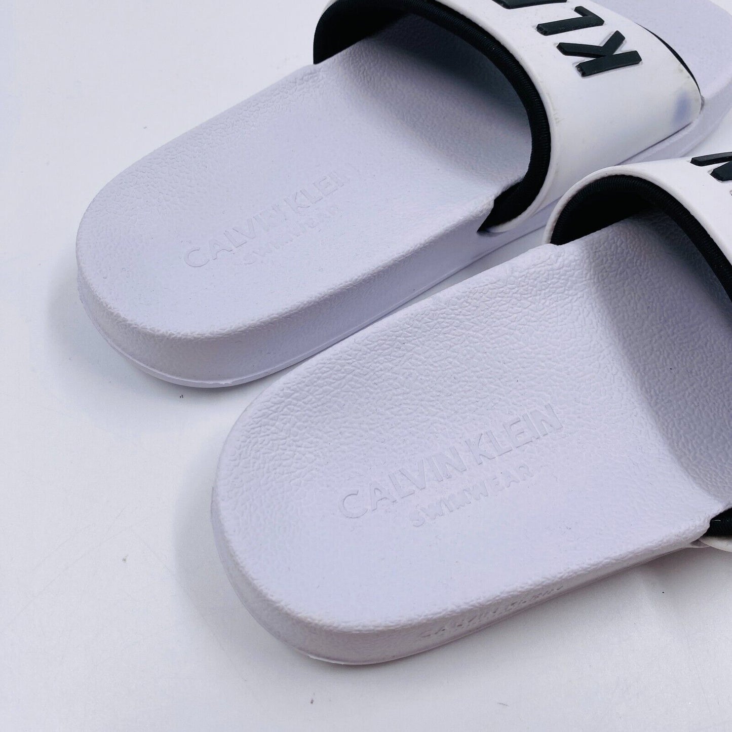 Calvin Klein Beachwear Women White Sandals EUR 35 / 36 US 5 / 6 UK 2.5 / 3.5