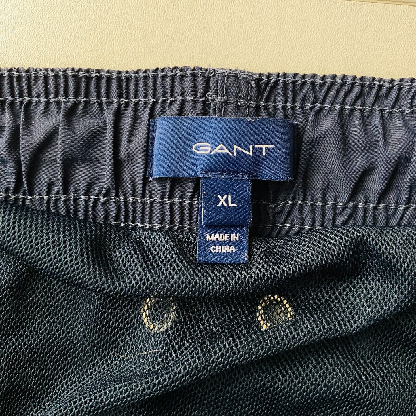 GANT Beachwear Mens Dark Blue Regular Fit Swimwear Swimming Shorts Size XL