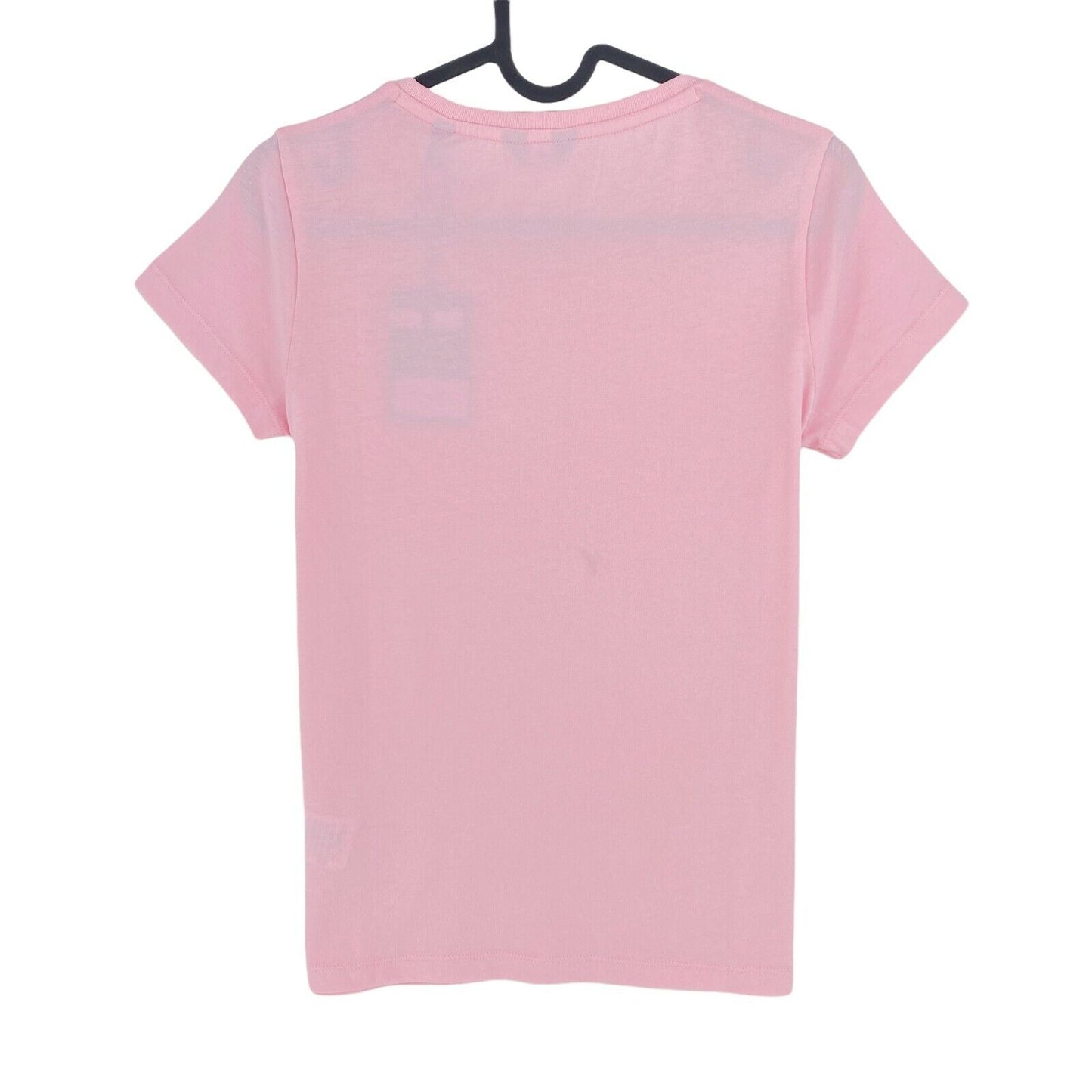 GANT T-Shirt mit Rundhalsausschnitt und Bogenlogo, Pink, Größe XS