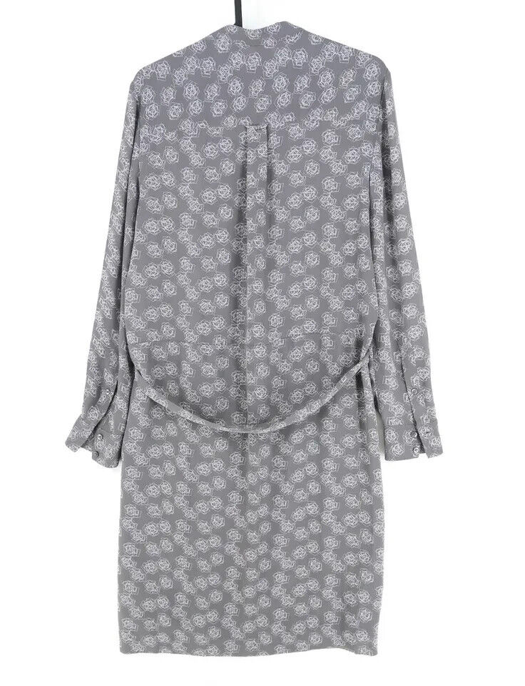 GANT Grey Printed Shirt Dress Size EU 34 UK 8 US 4