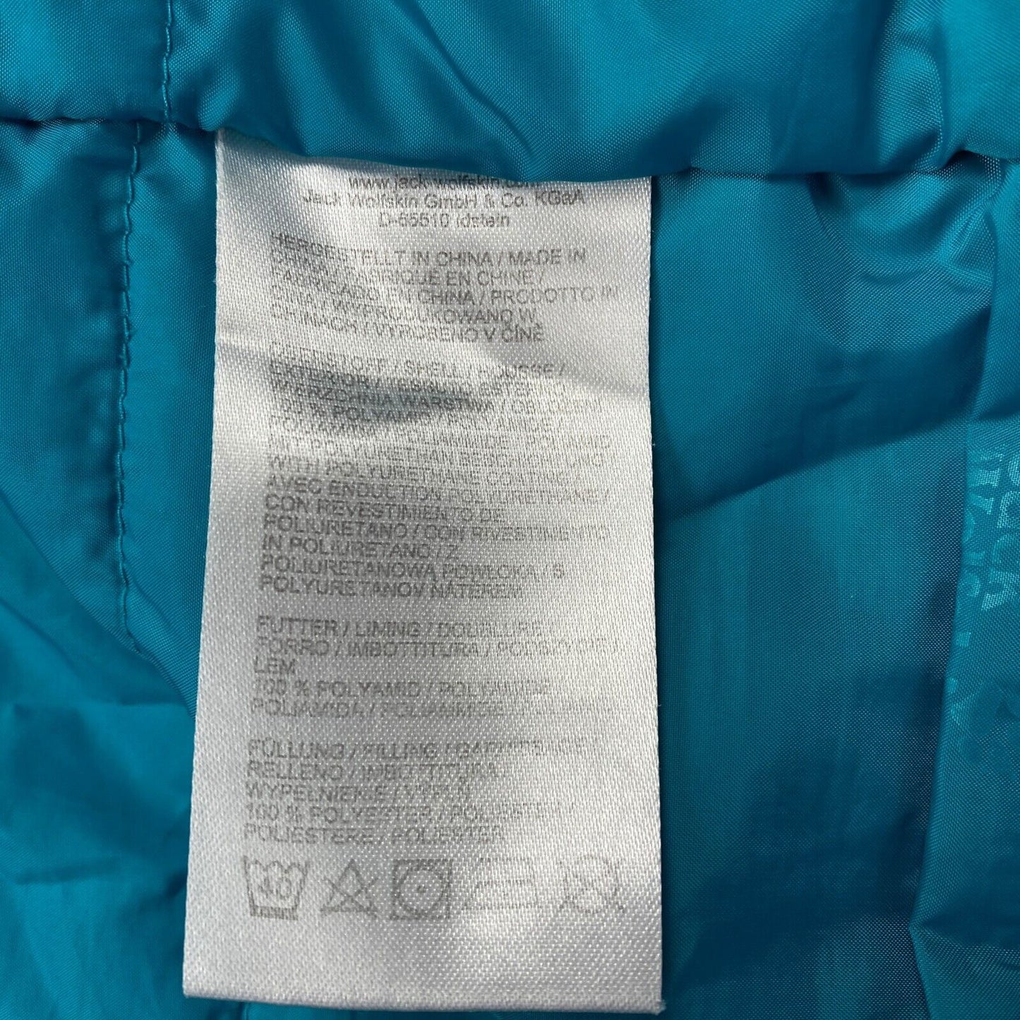 Jack Wolfskin Texapore 4x4 Blue Hooded Jacket Coat Size S