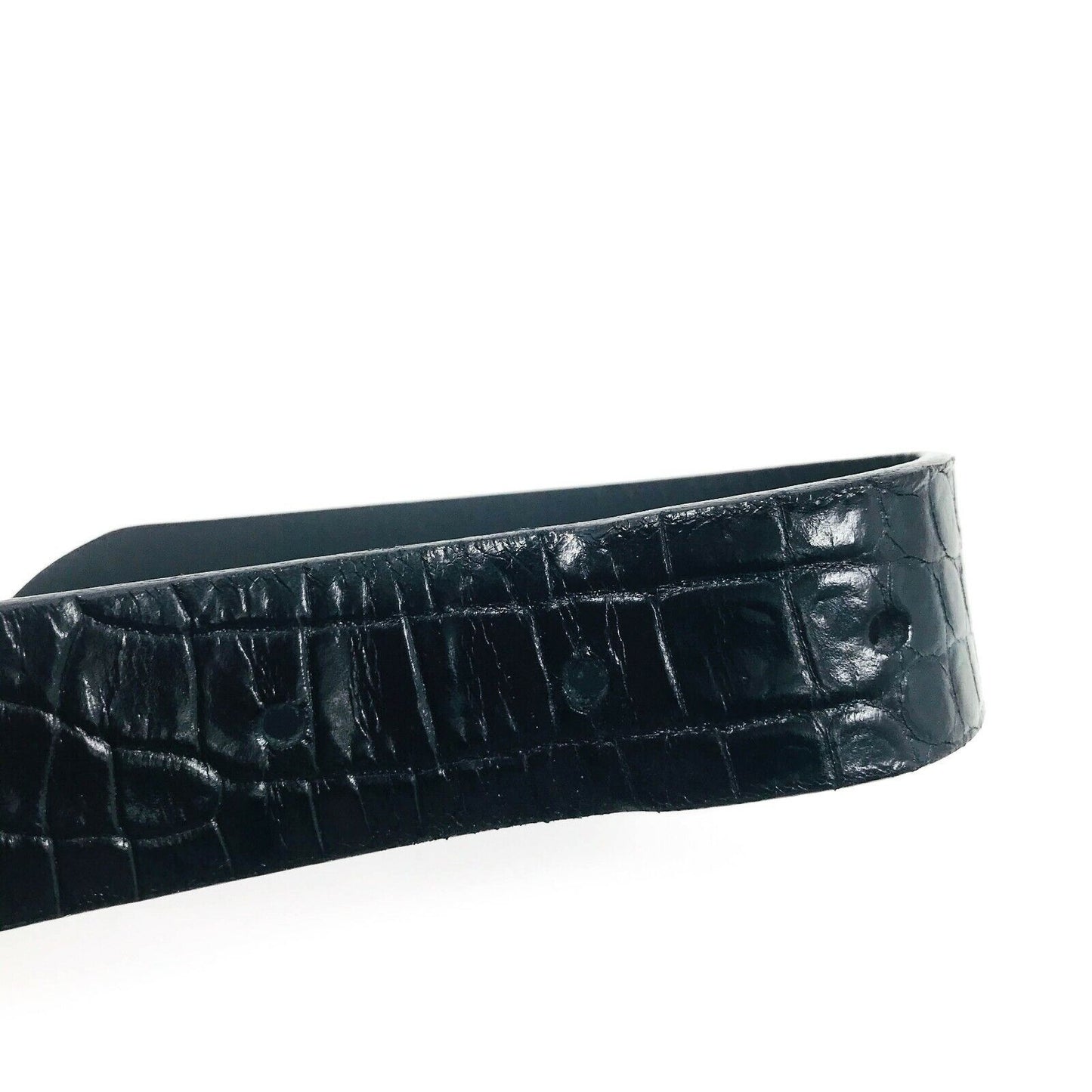 GANT Black 100% Leather Belt Size 90 cm 36 in.