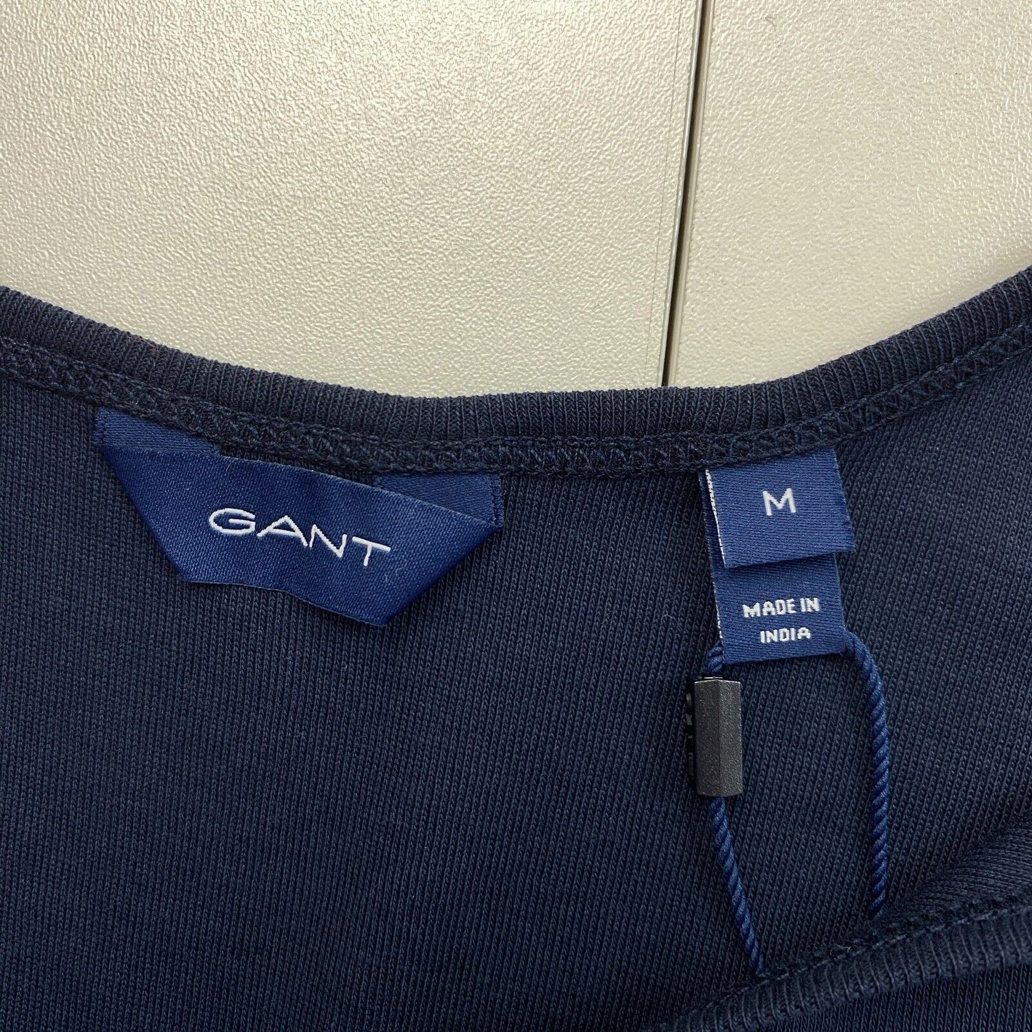 GANT Tanktop, Marineblau, 1x1 Rippe, Größe M