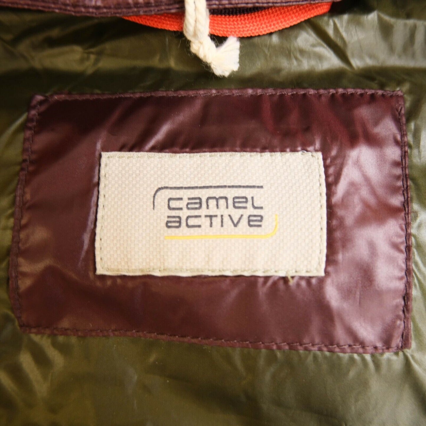 UVP 325 € Camel Active Rot Wasserabweisende Parka Jacke Größe 44 / Small