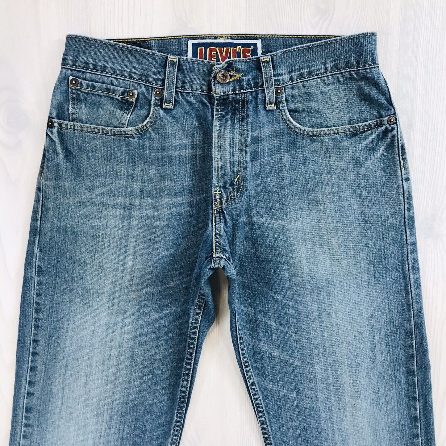 Vintage Levi's 527 Blue Low Rise Bootcut Fit Jeans Size W31 L26