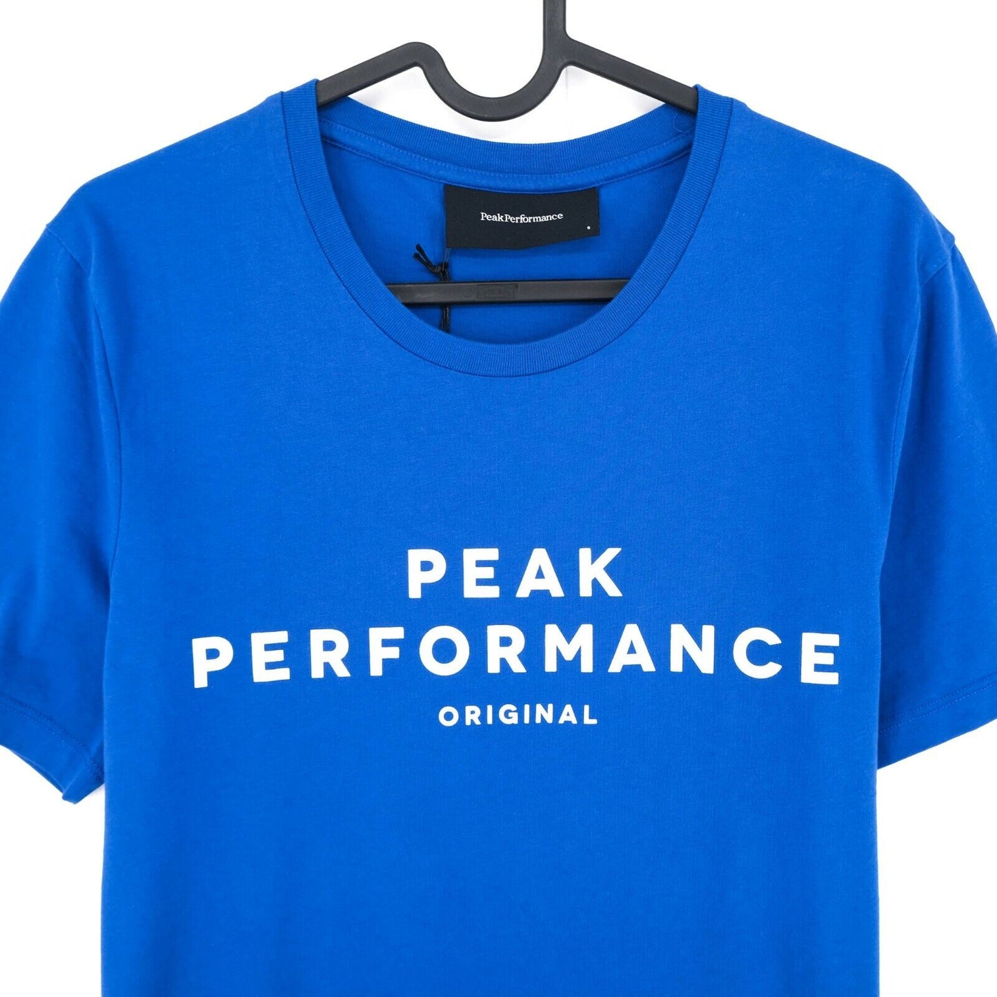 Peak Performance Blue Crew Neck T Shirt Top Size S