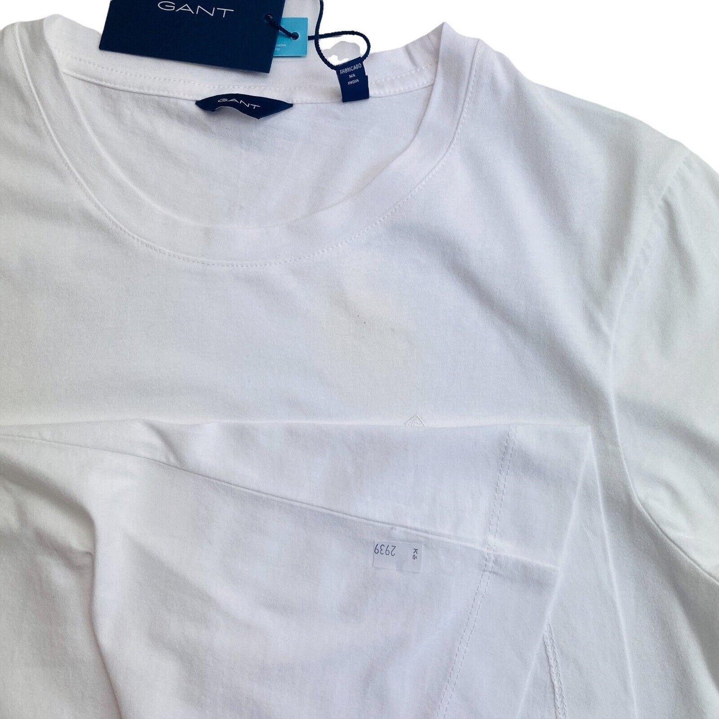 GANT White Original Crew Neck T Shirt Size S