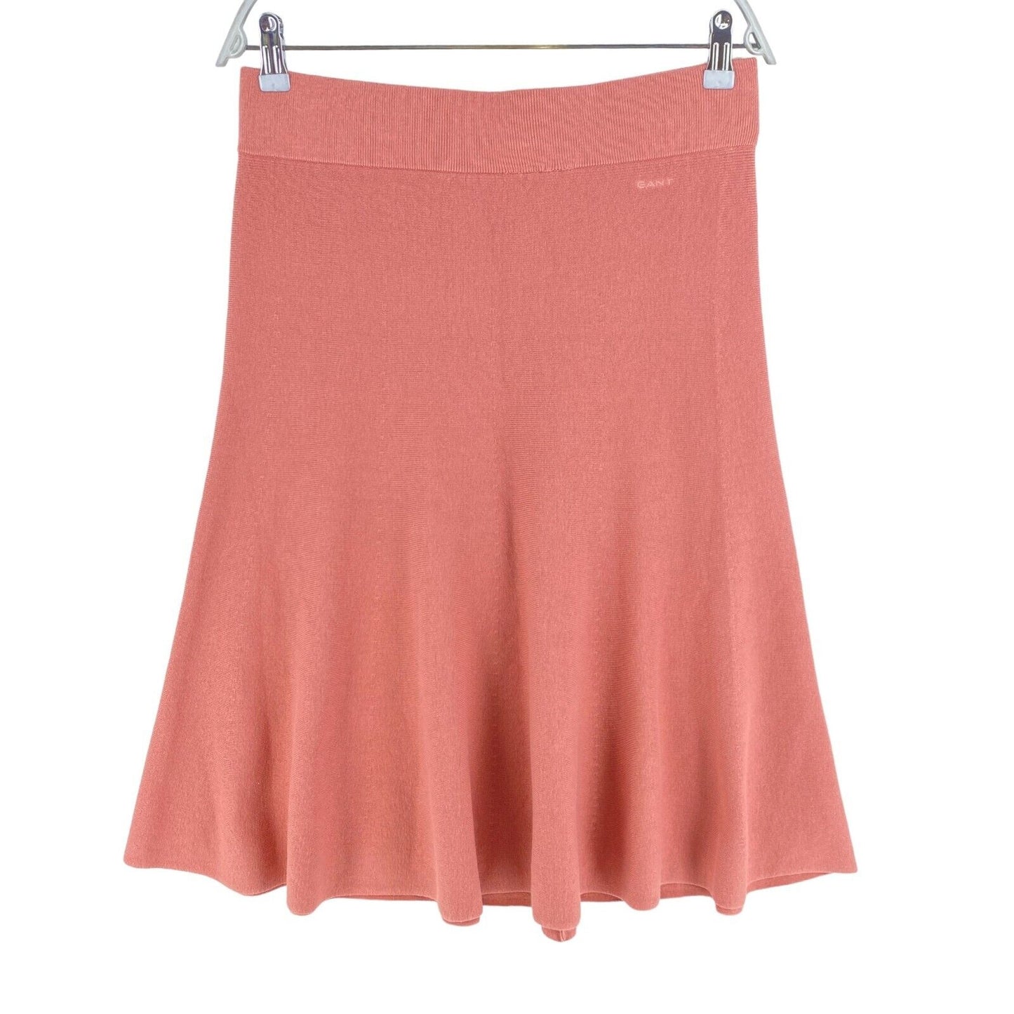 GANT Pink Knitted Flared Skirt Size L / XL