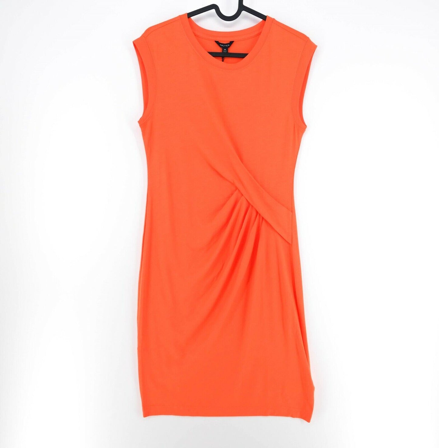 Nautica Orange Crew Neck Dress Size XS