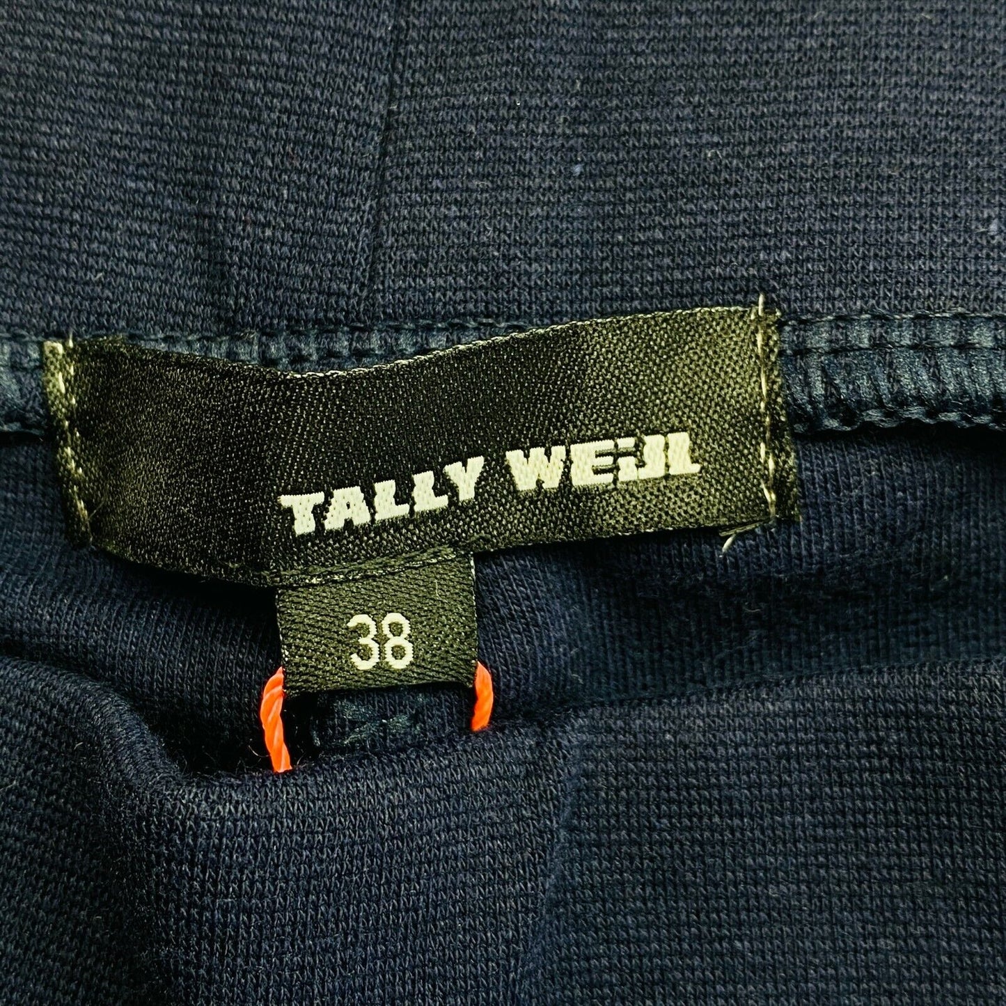 TALLY WEIJL Navy Blue Jegging Pants Trousers Size EU 38 UK 10 US 8