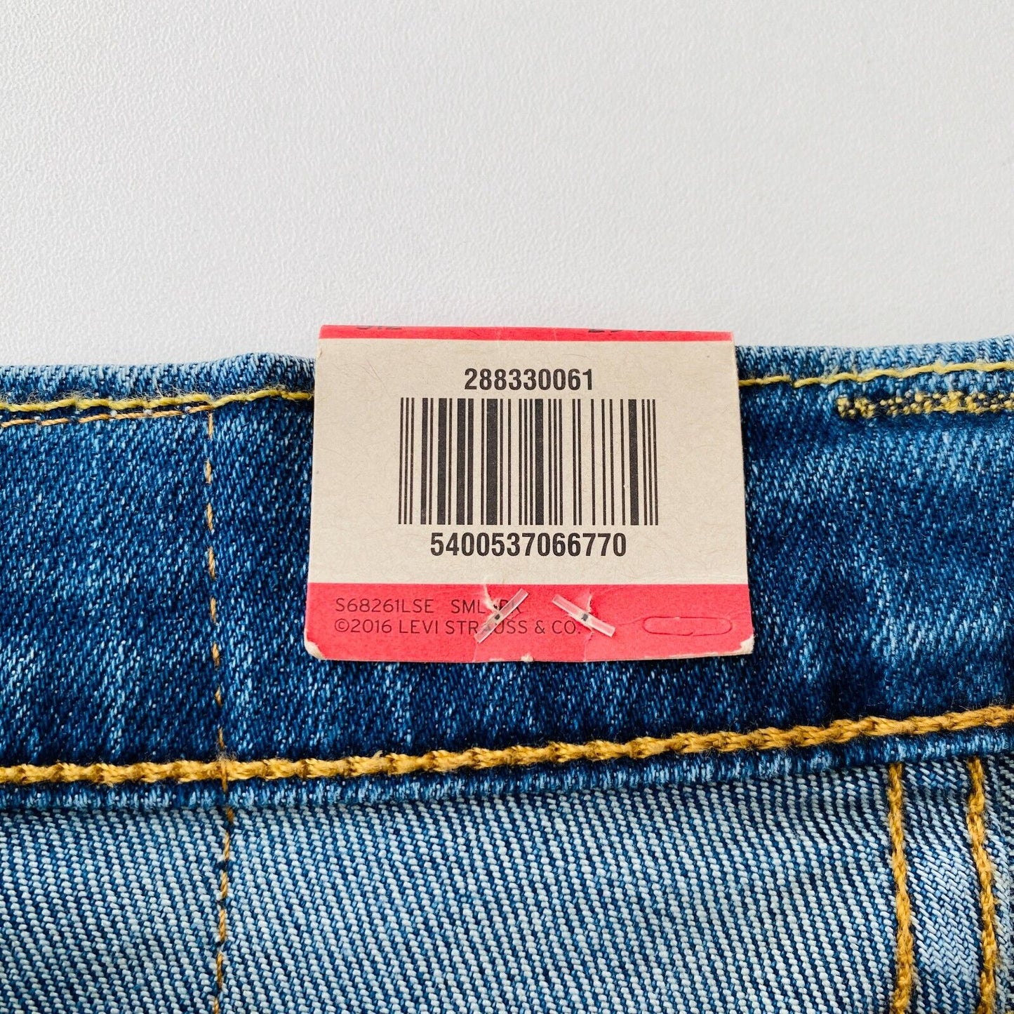 Levi's 512 Mens Blue Stretch Slim Tapered Fit Jeans W29 L34