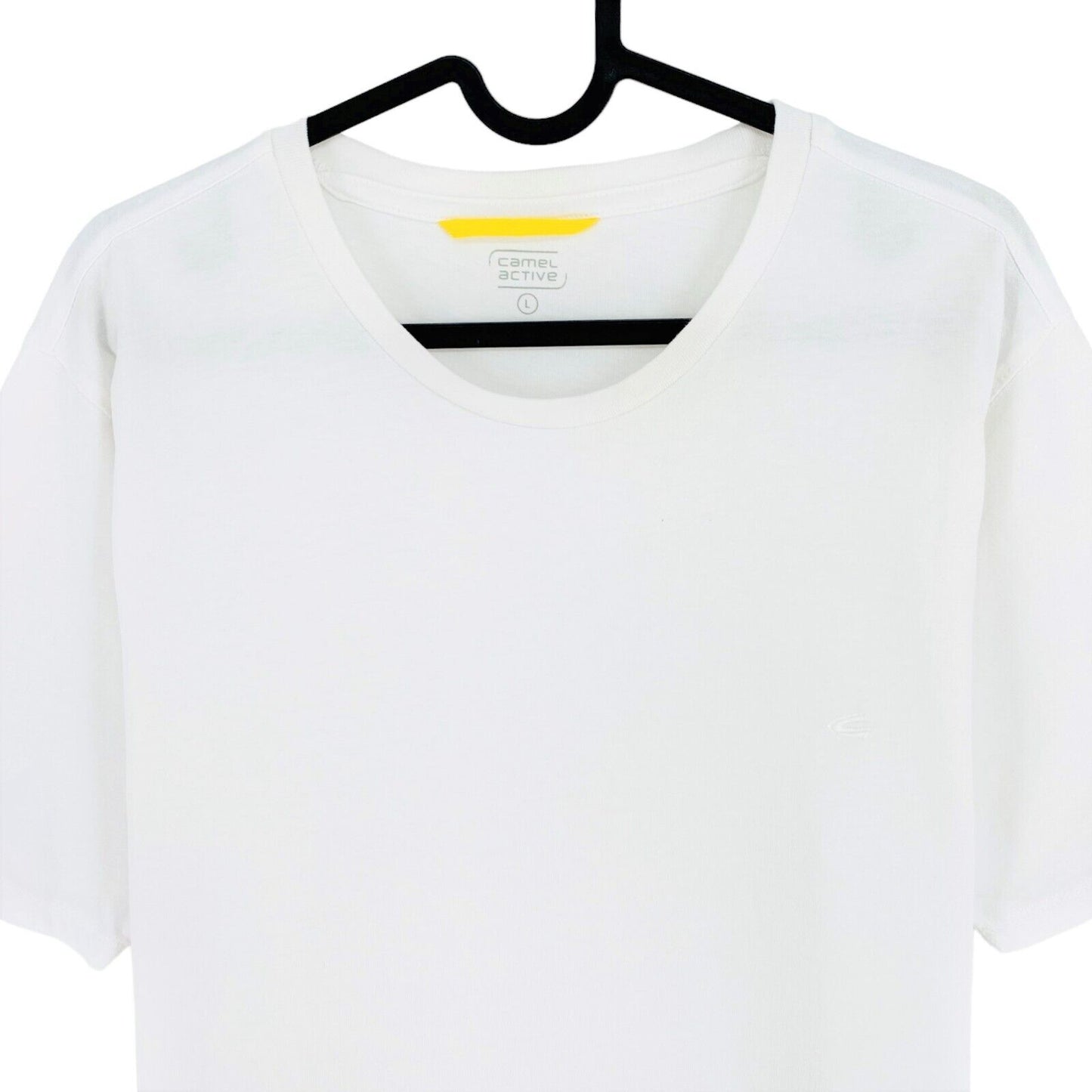 CAMEL ACTIVE T-shirt blanc à col rond Taille L