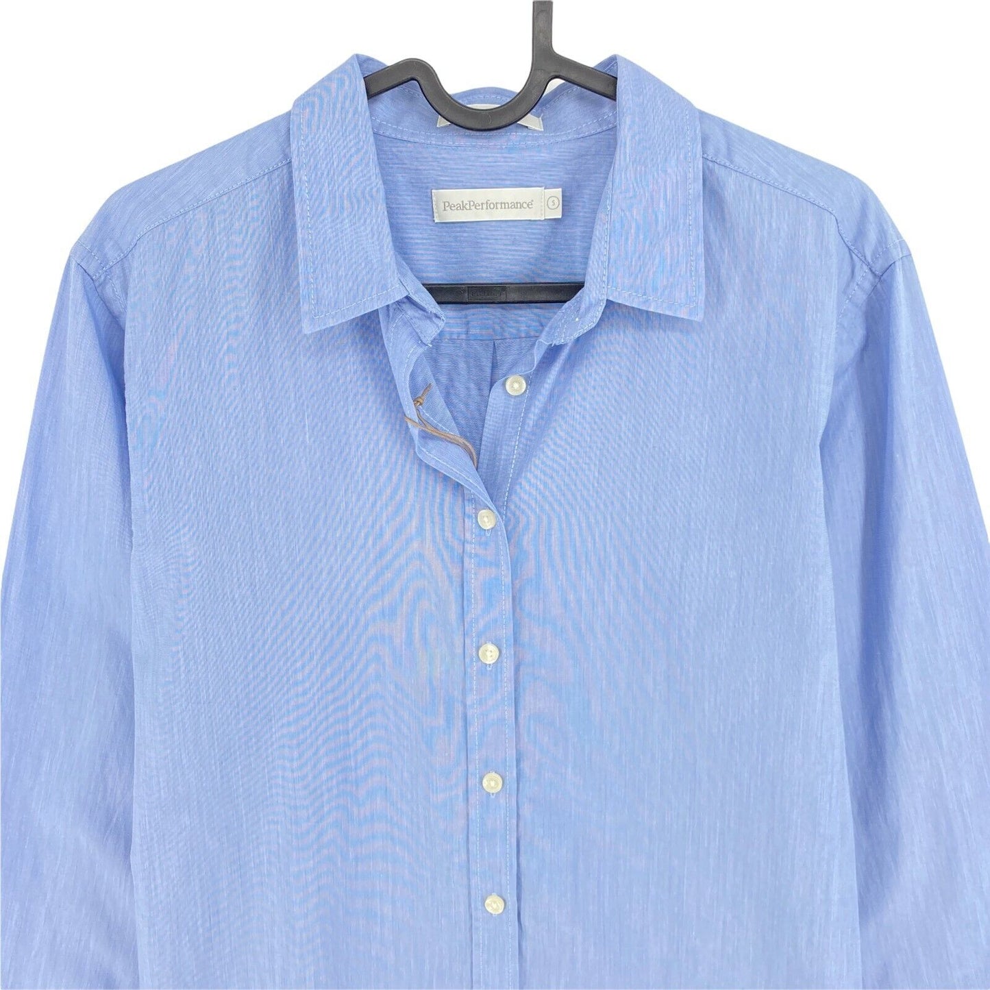 PEAK PERFORMANCE Light Blue Darby Posh Regular Shirt Size S