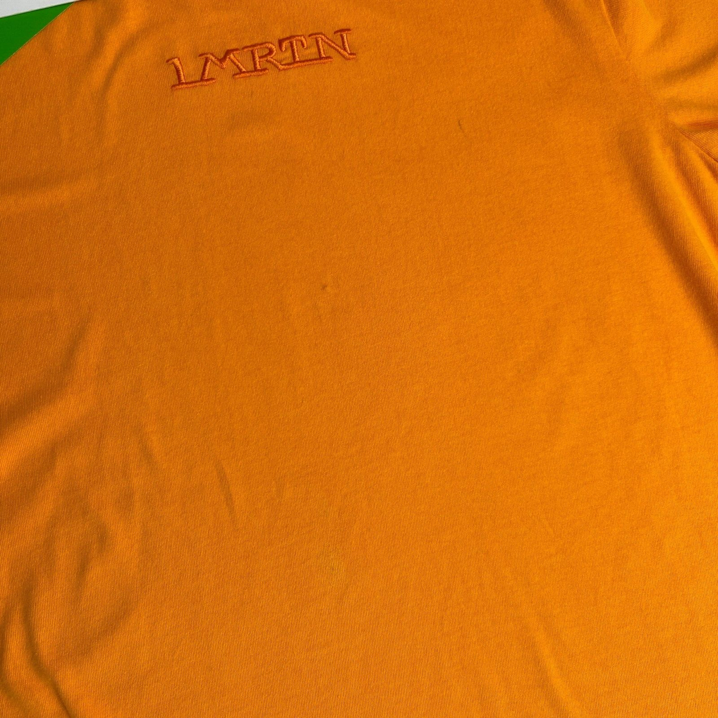 LA MARTINA Yellow Cotton Jersey Crew Neck T Shirt Size M