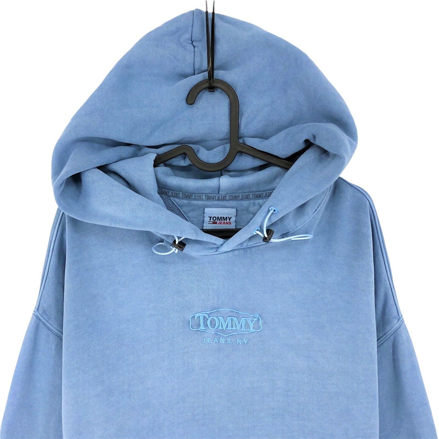 TOMMY HILFIGER Sweat à capuche bleu Pull Jumper Taille M