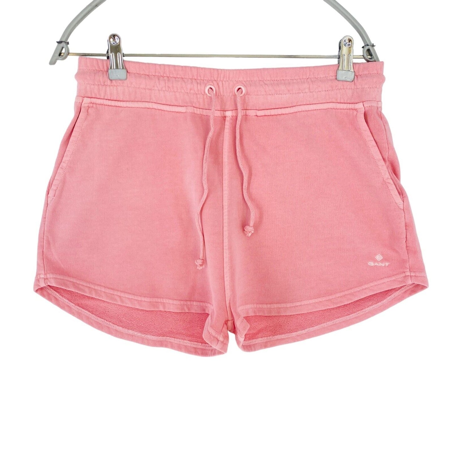 GANT Women Pink Relaxed Fit Sweat Shorts Size M