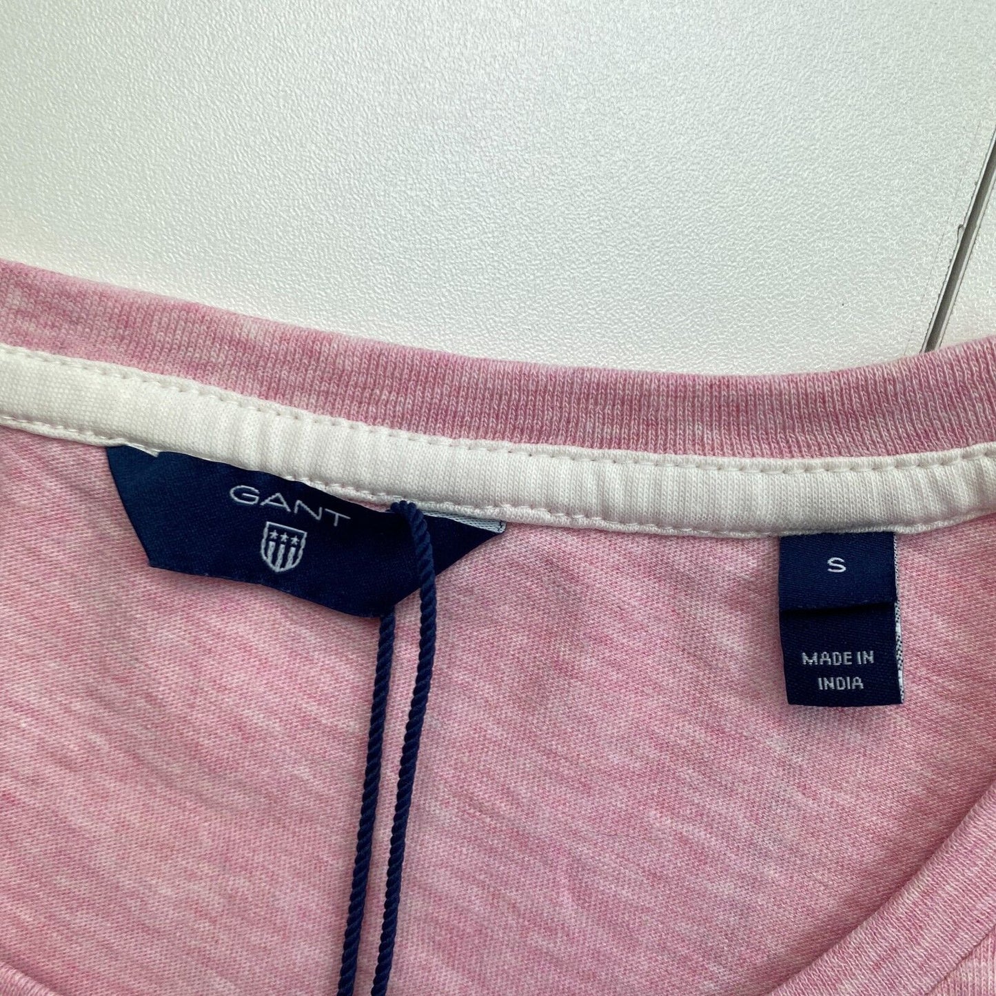 GANT T-shirt à col rond avec logo saisonnier rose taille S