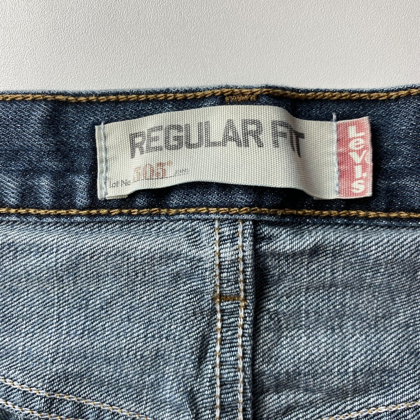 Vintage Levi's 505 Blue Regular Straight Fit Jeans W36 L34