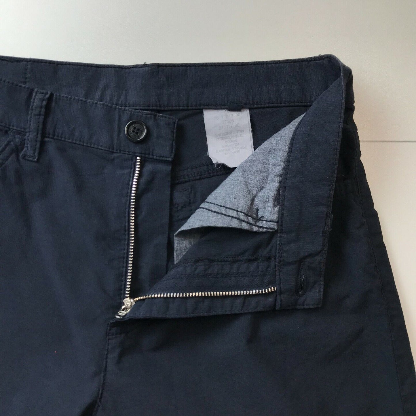 MARINA YACHTING Damen-Chinohose in Skinny-Fit, Marineblau, Größe W28