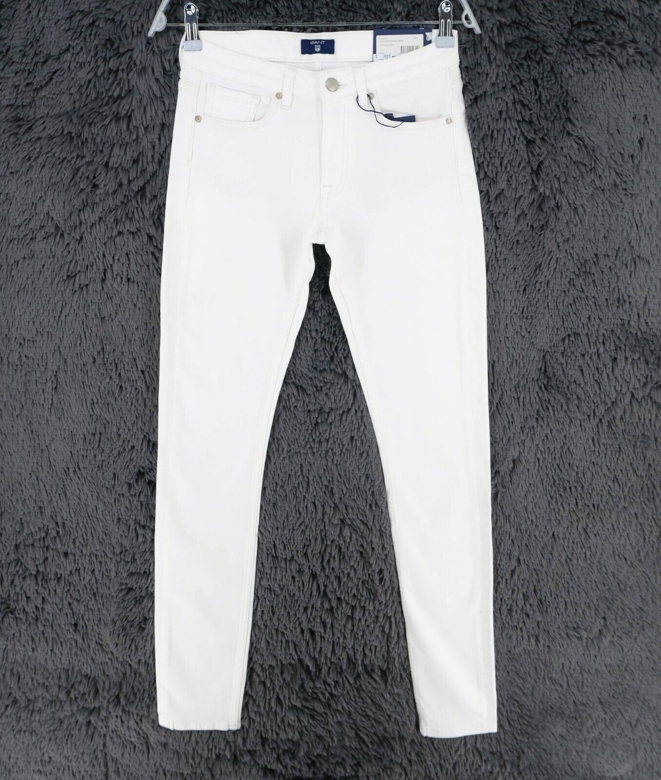 GANT White Slim Denim Jeans Size W27 L34