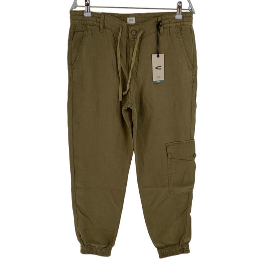 CAMEL ACTIVE Green Loose Fit Cargo Pants Trousers Size W27 L30