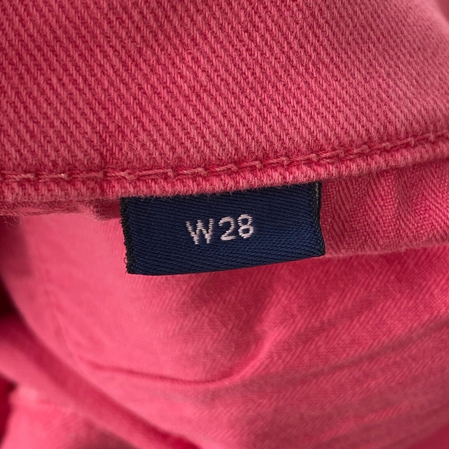 GANT Damen Jeansshorts in regulärer Passform, Rosa, Größe W28