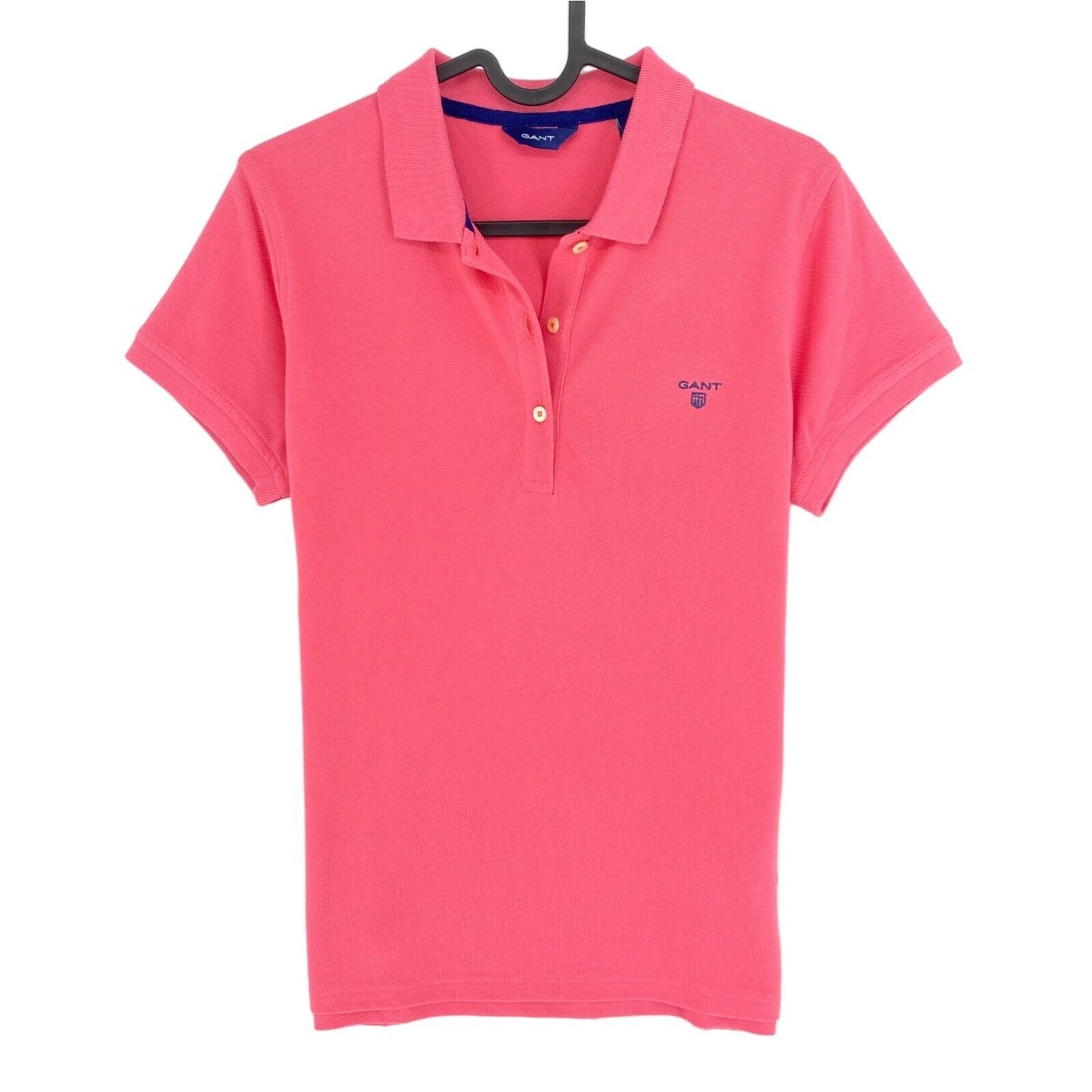 GANT Pink Original Piqué Poloshirt Größe M