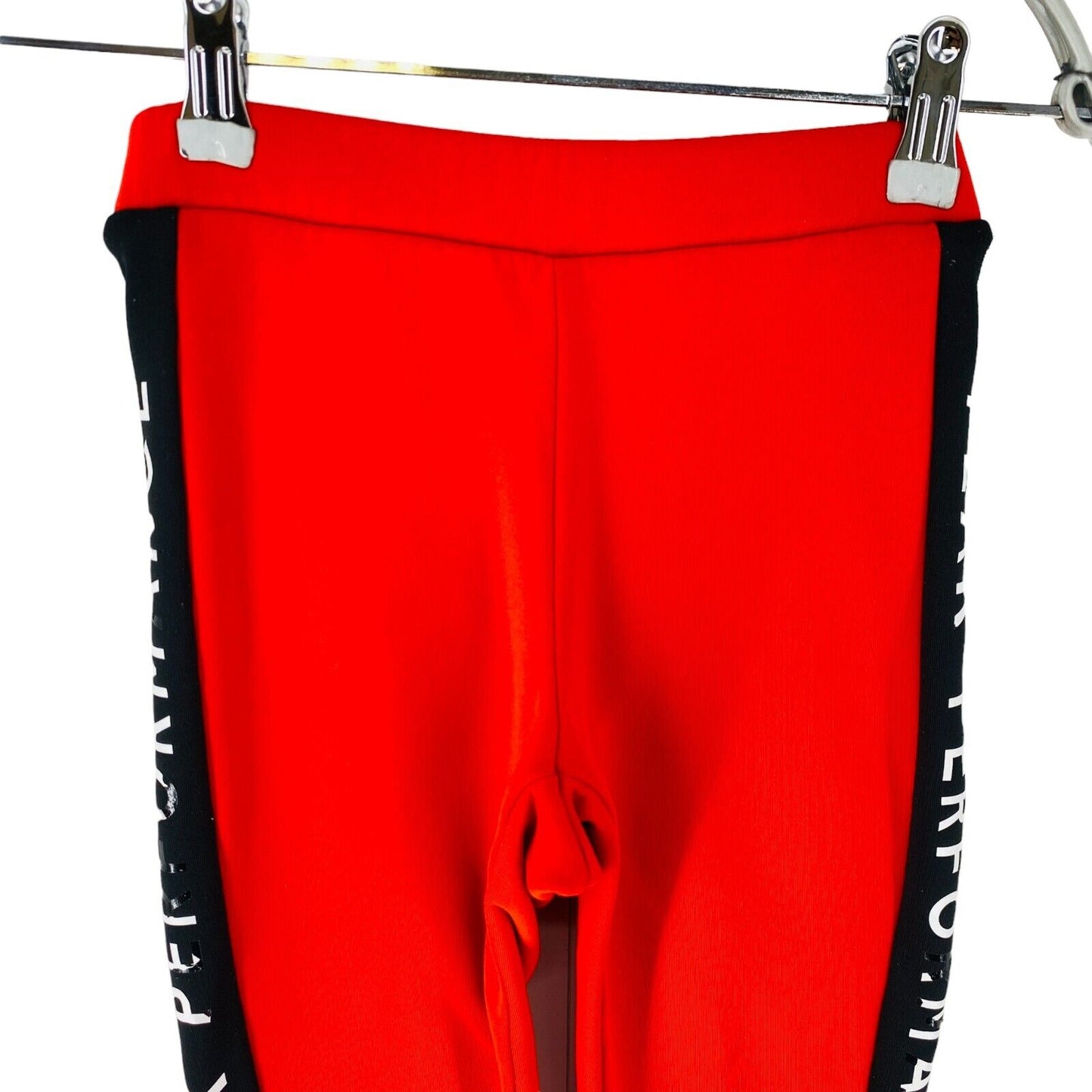 Peak Performance JR Kids Red Skinny Fit Sweat Trousers Size 130 cm.