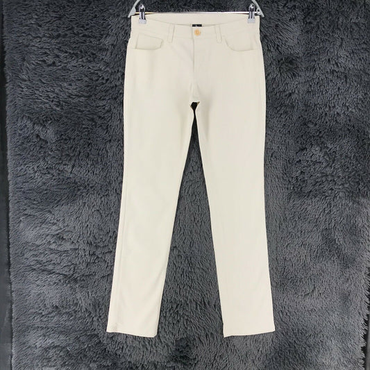 MARINA YACHTING Damen Jeans Slim Fit Hellbeige Größe W28