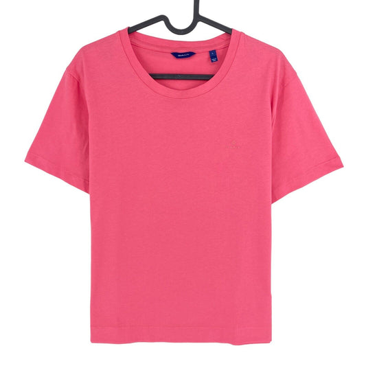 GANT Pink Original Crew Neck T Shirt Size L