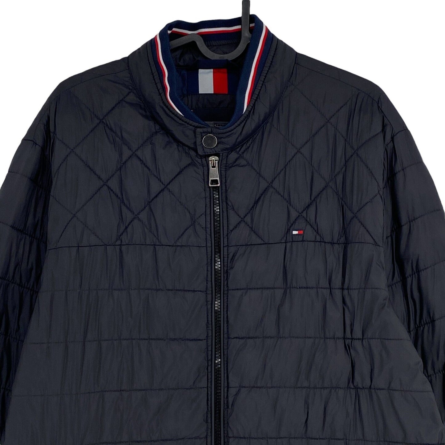 TOMMY HILFIGER TECH Thermal Insulation Black Quilted Jacket Size L