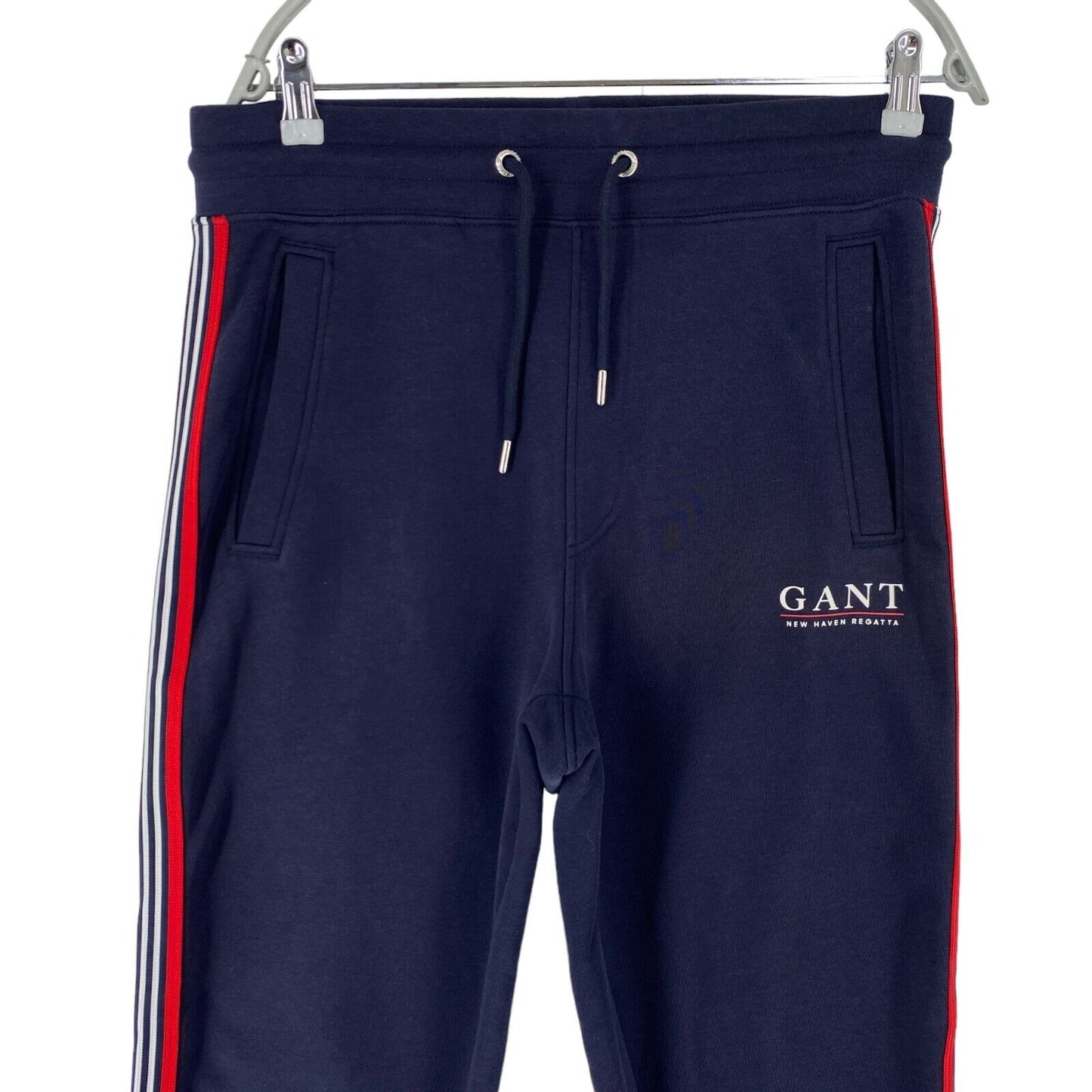 GANT Dark Blue Regular Fit Logo Sweat Pants Trousers Size S