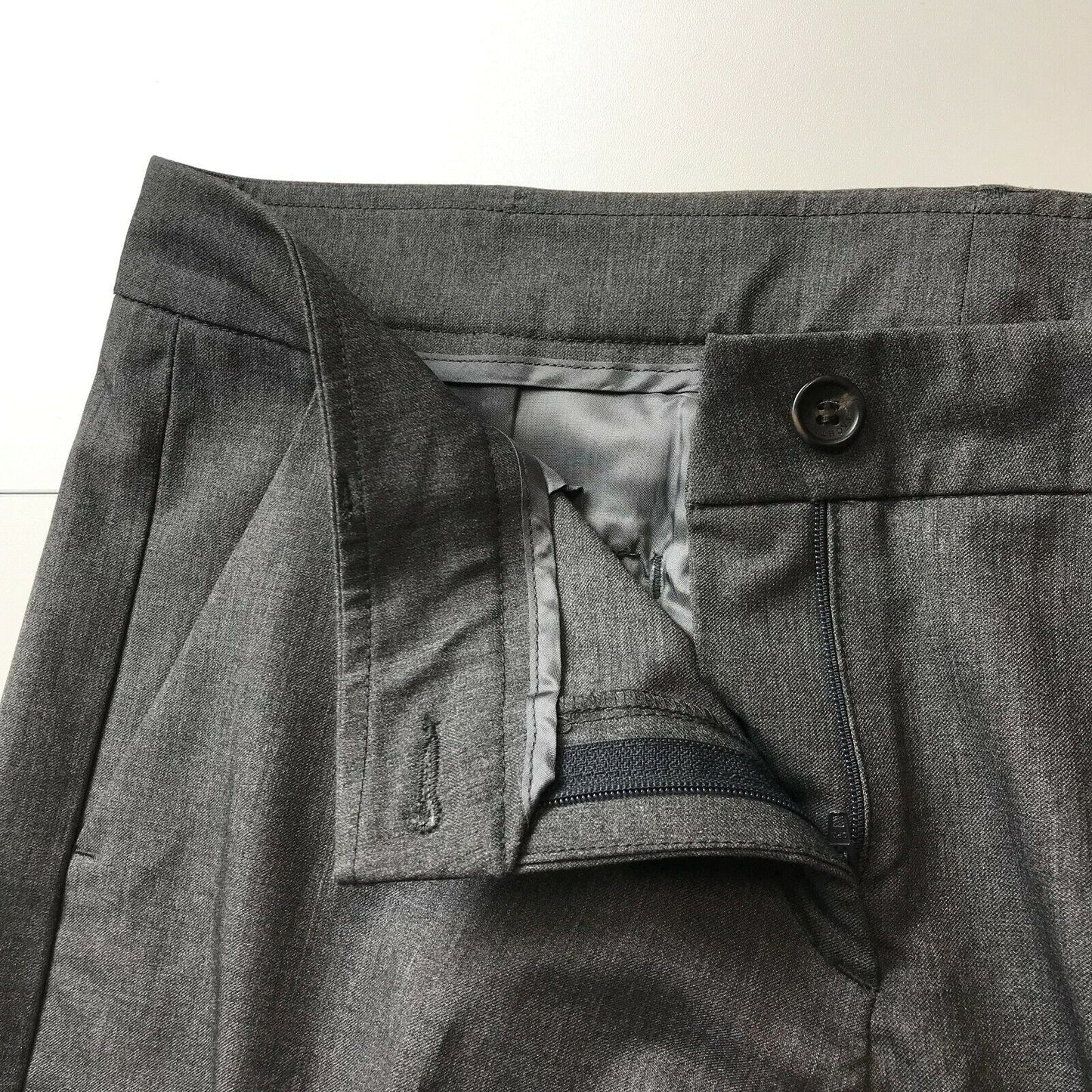 MARINA YACHTING Pantalon habillé gris coupe droite régulière Taille 48 / W36