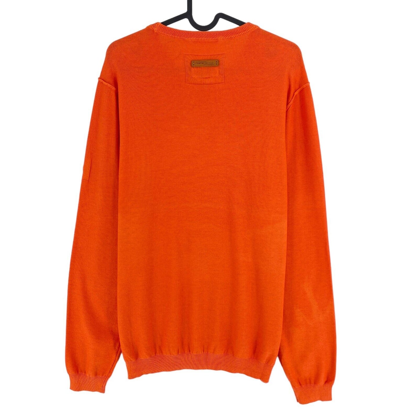 Camel Active Orange Crew Neck Sweater Pullover Size M