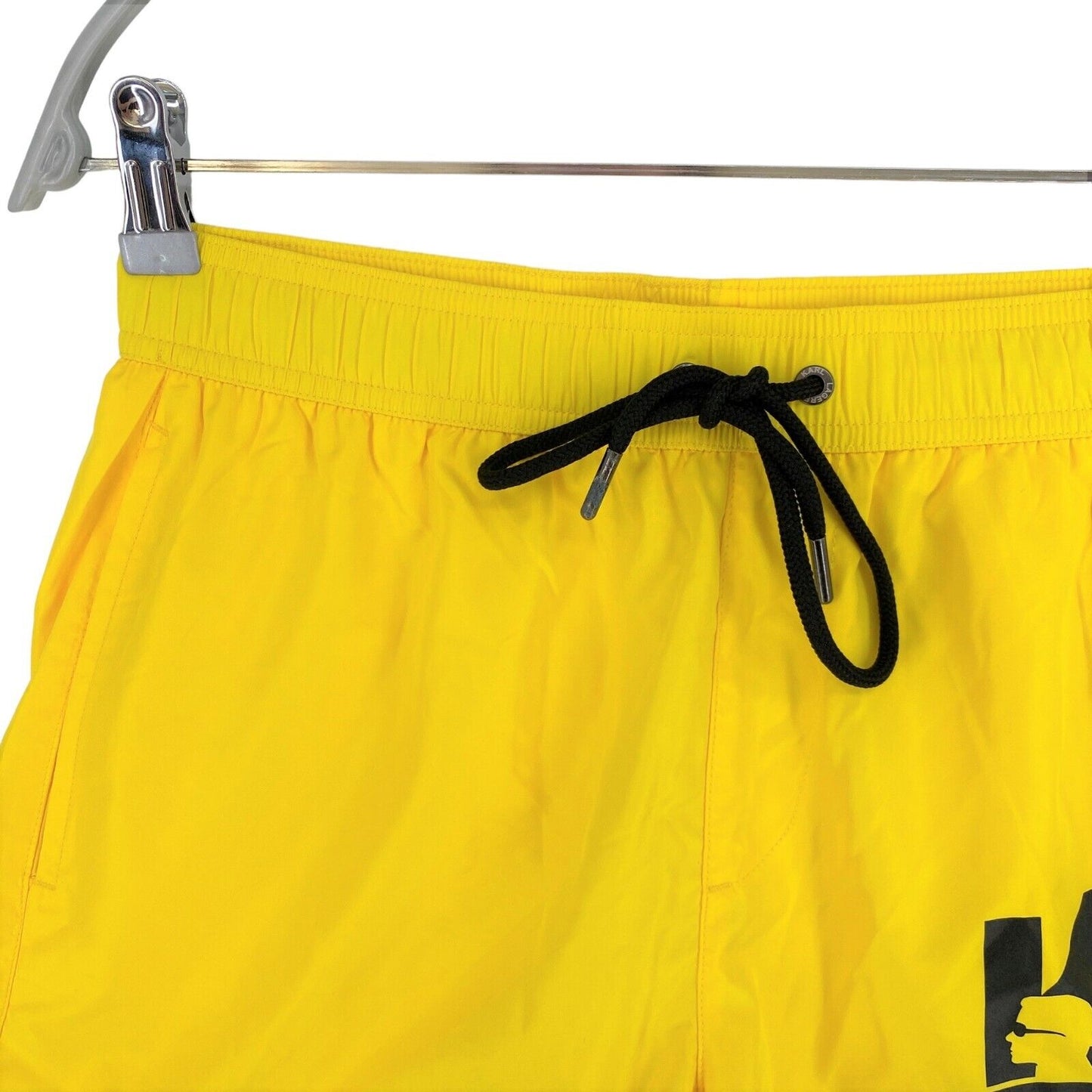 Karl Lagerfeld Yellow Classic Regular Fit Board Swimming Shorts Size S