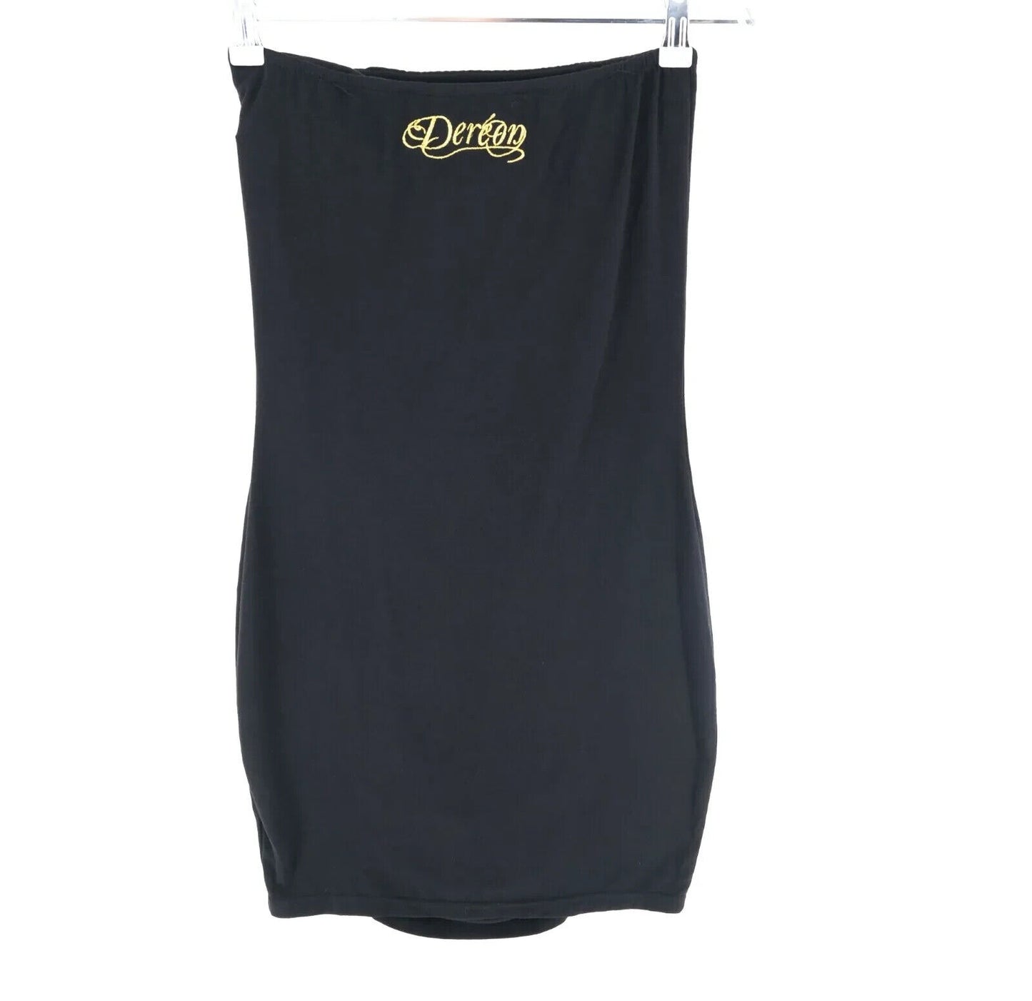 DEREON Black Sleeveless Bodycon Dress Size M